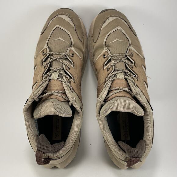 Hoka One One Anacapa Low GTX Trail Running Mens Size 11.5 D Tan Brown Goretex - Picture 5 of 10